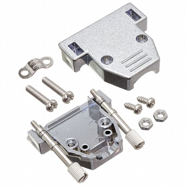 61801525311 W眉rth Elektronik  Capots de connecteurs D-Sub en forme de D